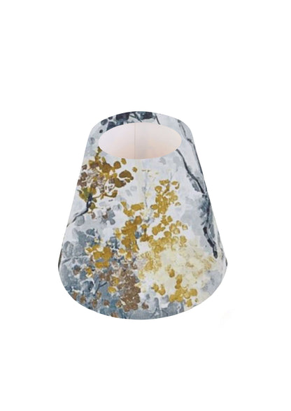 Handmade Prestigious Silver Birch CANDLE SHADE || Small lamp shade, Colourful Home Decor Gift, Small Light Shade, Made in Uk,