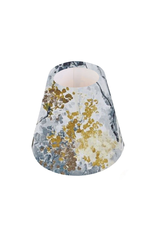 Handmade Prestigious Silver Birch CANDLE SHADE || Small lamp shade, Colourful Home Decor Gift, Small Light Shade, Made in Uk,