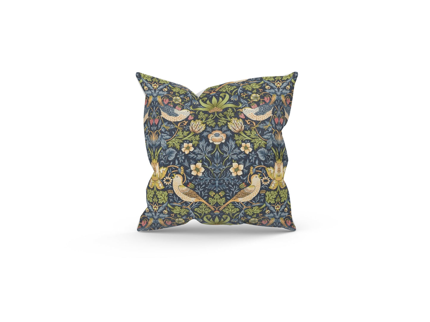 Handmade William Morris Cushion with Fillers