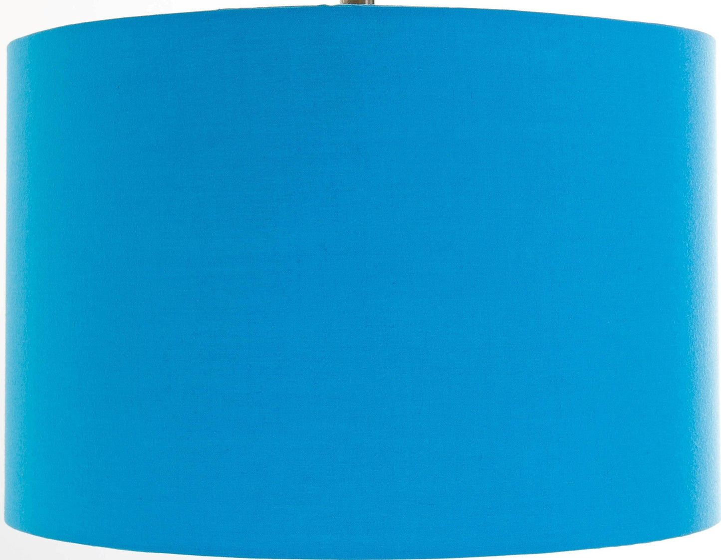Plain Peacock Blue Drum Lampshade